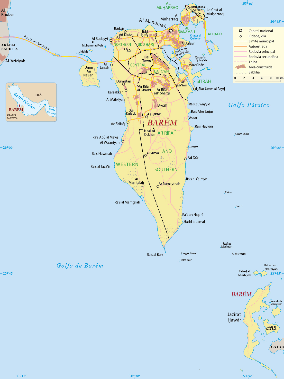 Mapa Barem