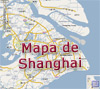 Mapa Shanghai