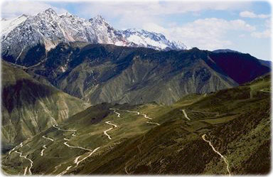 Montanhas do Tibet