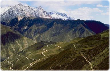 Montanhas do Tibet