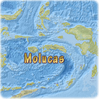 Molucas mapa