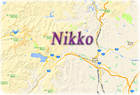 Mapa Nikko