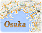 Mapa Osaka
