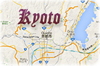 Mapa Quioto