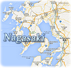 Nagasaki mapa