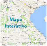 Laos mapa