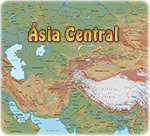 Asia central mapa