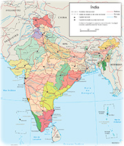 Mapa Politico India