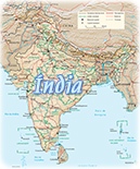Mapa India