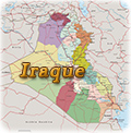 Mapa Iraque