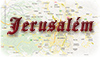 Mapa Jerusalem