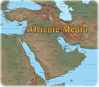 Oriente Medio mapa
