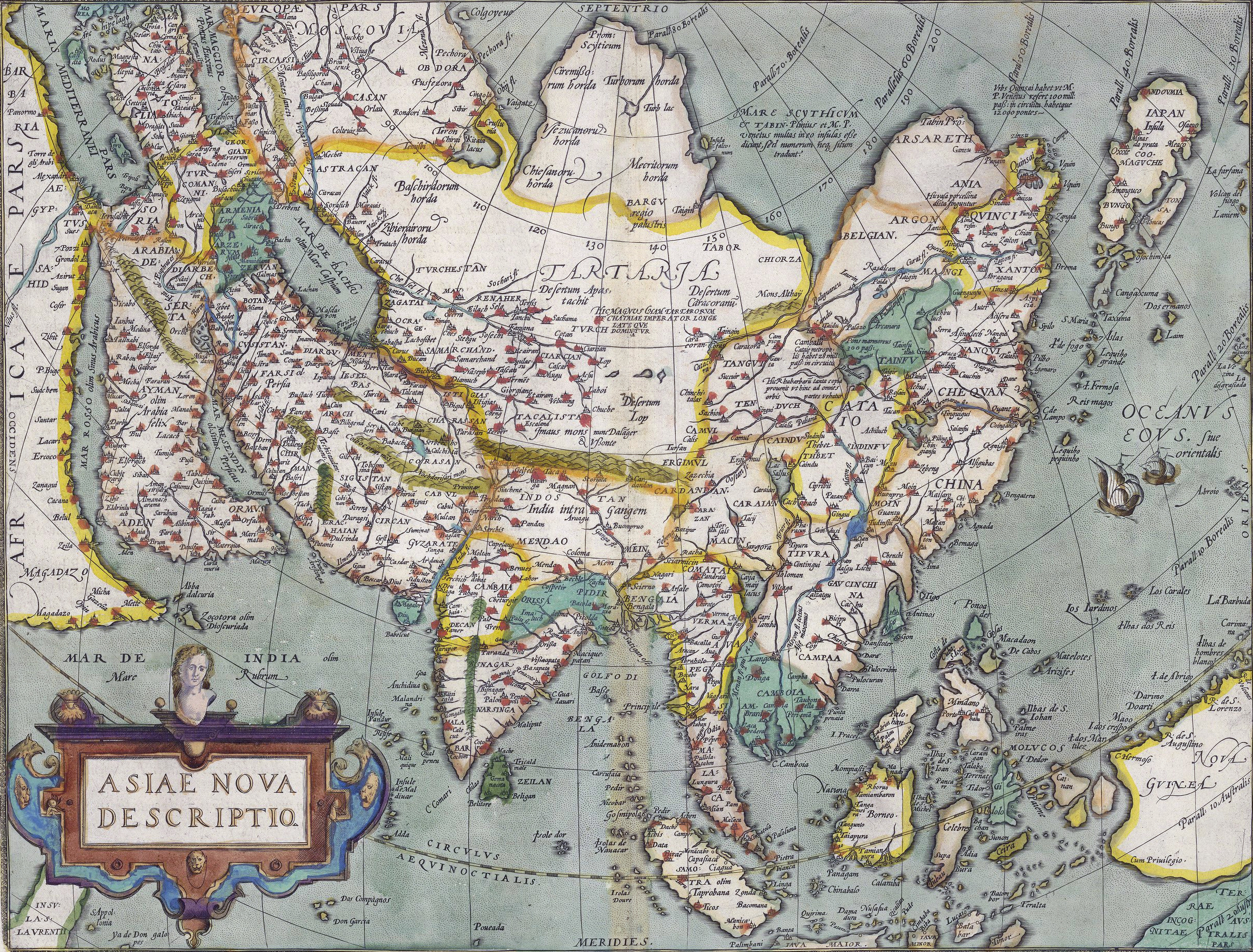 Ásia Abraham Ortelius