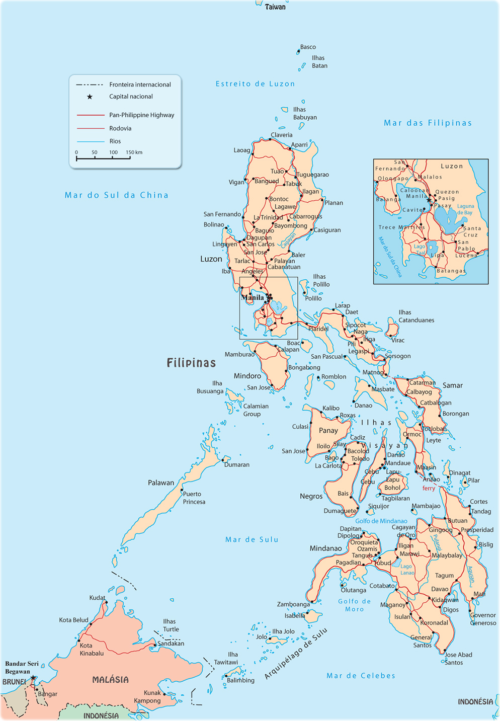 Mapa Filipinas